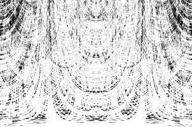 siyah ve beyaz grunge kirli vintage monokrom çizimi