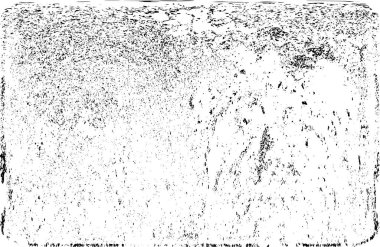 Siyah beyaz dokuda sıkıntılı arkaplan, soyut vektör çizimi