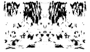 Siyah beyaz dokuda sıkıntılı arkaplan, soyut vektör çizimi