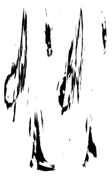 Siyah beyaz dokuda sıkıntılı arkaplan, soyut vektör çizimi