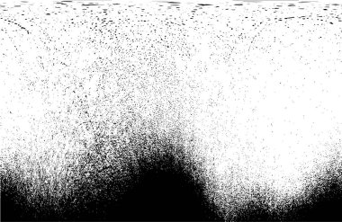 Siyah beyaz dokuda sıkıntılı arkaplan, soyut vektör çizimi