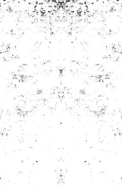 Çizik ve çiziklerle dolu siyah beyaz bir arka plan. Soyut vektör illüstrasyonu. 