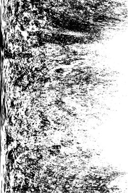 Çizik ve çiziklerle dolu siyah beyaz bir arka plan. Soyut vektör illüstrasyonu. 