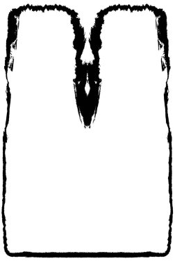 Çizik ve çiziklerle dolu siyah beyaz bir arka plan. Soyut vektör illüstrasyonu. 