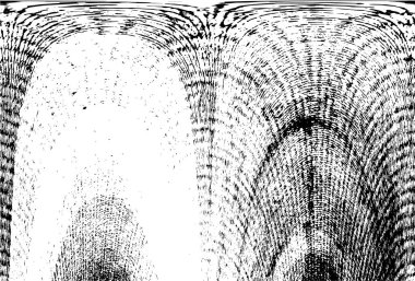 Çizik ve çiziklerle dolu siyah beyaz bir arka plan. Soyut vektör illüstrasyonu. 