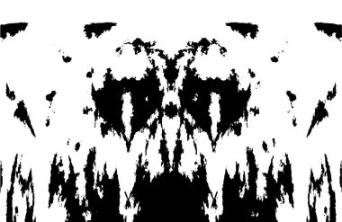 Çizik ve çiziklerle dolu siyah beyaz bir arka plan. Soyut vektör illüstrasyonu. 