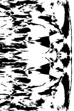 Çizik ve çiziklerle dolu siyah beyaz bir arka plan. Soyut vektör illüstrasyonu. 