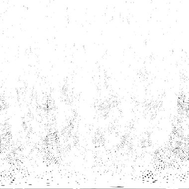 Çizik ve çiziklerle dolu siyah beyaz bir arka plan. Soyut vektör illüstrasyonu. 