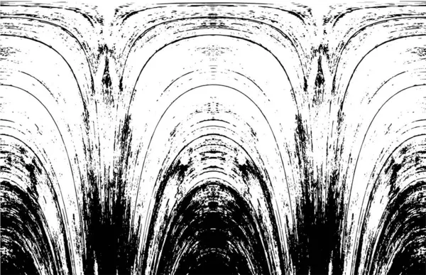 Grunge dikey olarak simetrik siyah beyaz doku. Tek renkli yıpranmış kaplama deseni. 