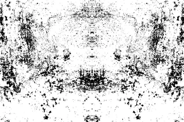 Grunge Black White Urban Vector Texture Template Tmavé Pozadí Prasklin — Stockový vektor