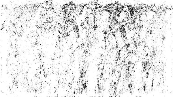 Grunge Siyah ve Beyaz Şehir Vektör Doku Şablonu. Çatlakların, lekelerin, çiplerin, çizgilerin koyu arkaplanı.