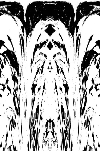 Soyut grunge arkaplanı. Monokrom dokusu. Siyah ve beyaz desenli arkaplan