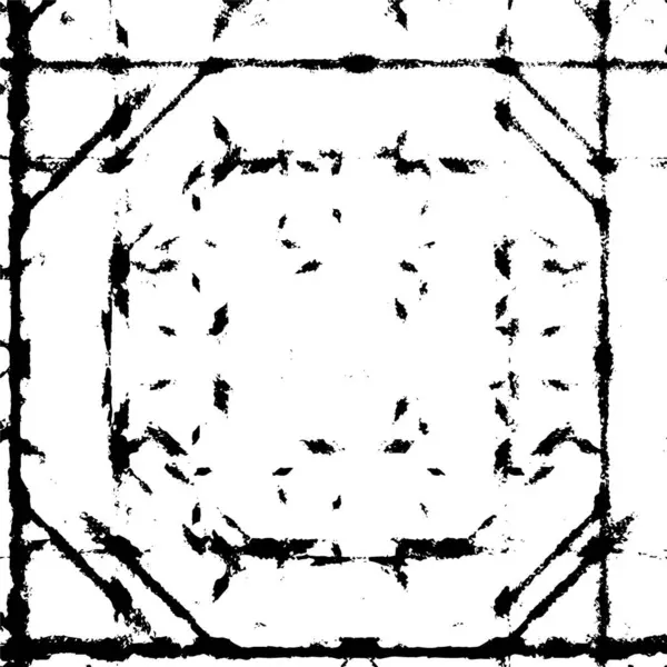 Eski grunge vintage desen, monokrom desen