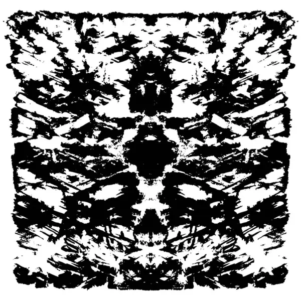 siyah ve beyaz grunge monokrom çizimi