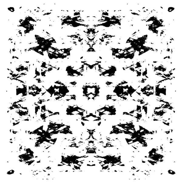 siyah ve beyaz grunge monokrom çizimi