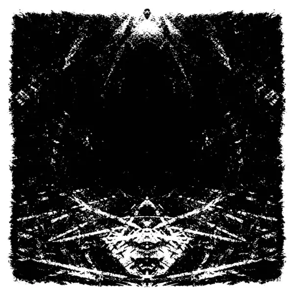 siyah ve beyaz grunge monokrom çizimi