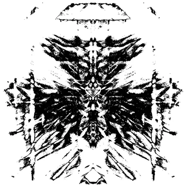 siyah ve beyaz grunge monokrom çizimi