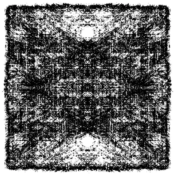 siyah ve beyaz grunge monokrom çizimi