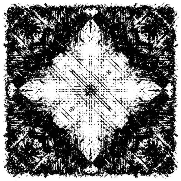 siyah ve beyaz grunge monokrom çizimi