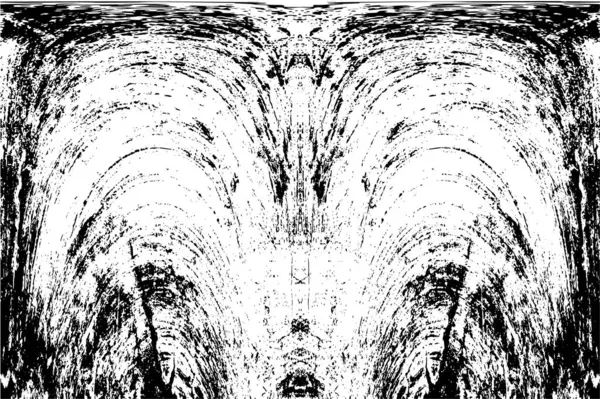 siyah ve beyaz grunge monokrom çizimi