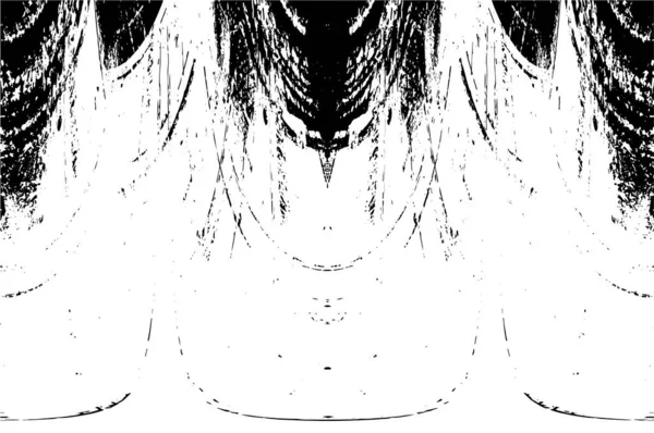 siyah ve beyaz grunge monokrom çizimi