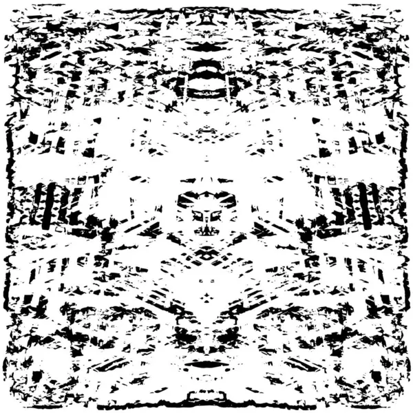 siyah ve beyaz grunge monokrom çizimi