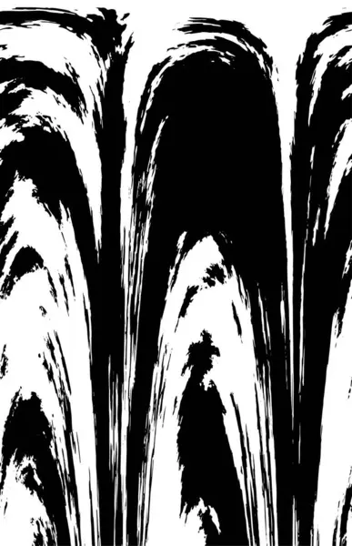 siyah ve beyaz grunge monokrom çizimi