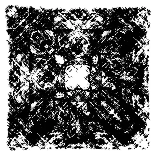 siyah ve beyaz grunge kirli vintage monokrom çizimi