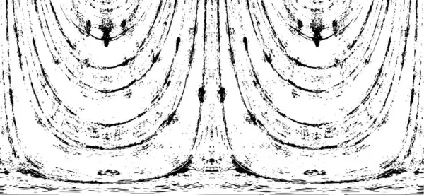 Grunge dikey olarak simetrik siyah beyaz doku. Tek renkli yıpranmış kaplama deseni. 