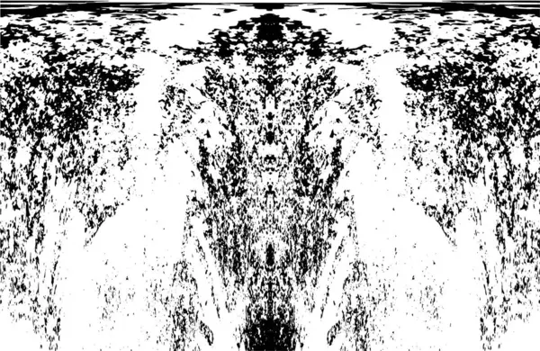 Siyah beyaz dokuda sıkıntılı arkaplan, soyut vektör çizimi