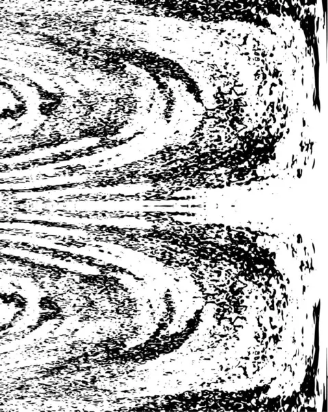 Siyah beyaz dokuda sıkıntılı arkaplan, soyut vektör çizimi