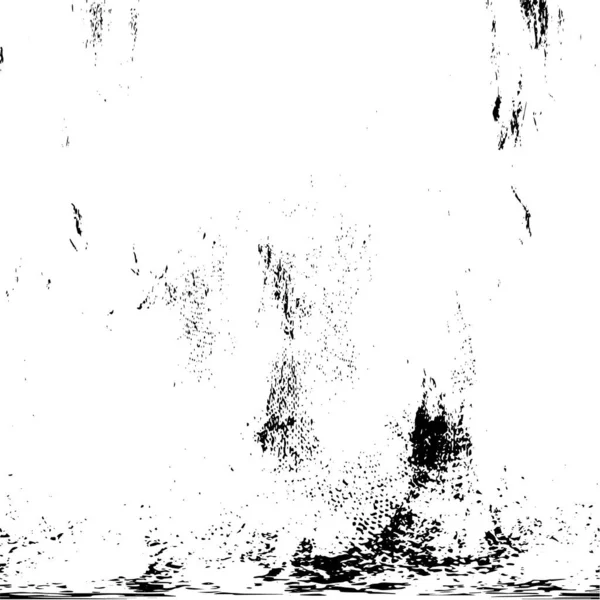 Siyah beyaz dokuda sıkıntılı arkaplan, soyut vektör çizimi