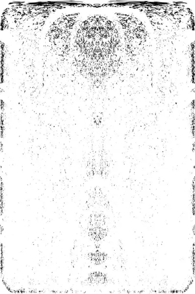 Grunge dikey olarak simetrik siyah beyaz doku. Tek renkli yıpranmış kaplama deseni. 