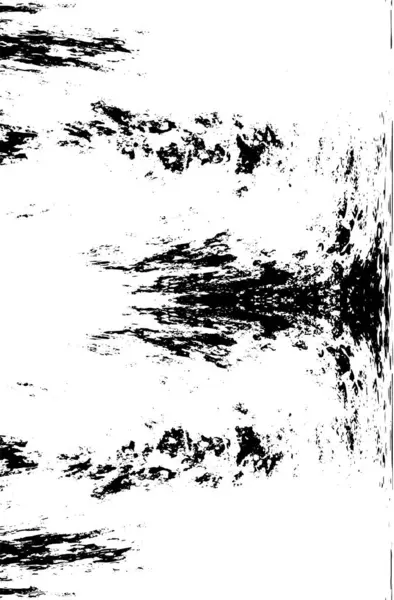 Çizik ve çiziklerle dolu siyah beyaz bir arka plan. Soyut vektör illüstrasyonu. 