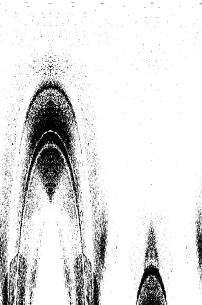 Çizik ve çiziklerle dolu siyah beyaz bir arka plan. Soyut vektör illüstrasyonu. 