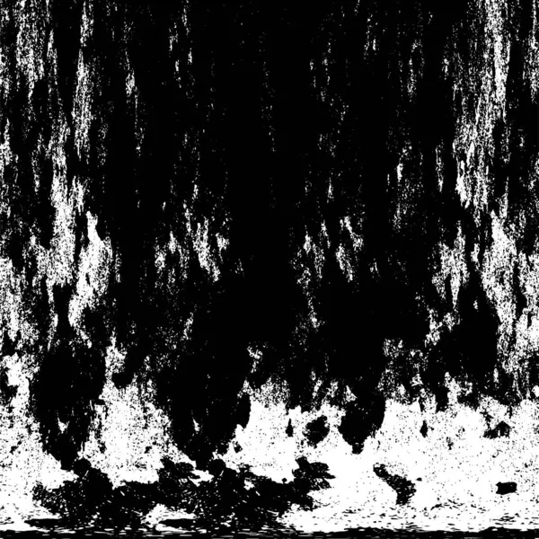 Çizik ve çiziklerle dolu siyah beyaz bir arka plan. Soyut vektör illüstrasyonu. 