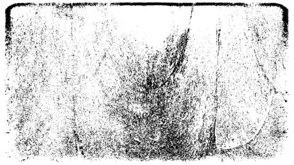 Çizik ve çiziklerle dolu siyah beyaz bir arka plan. Soyut vektör illüstrasyonu. 