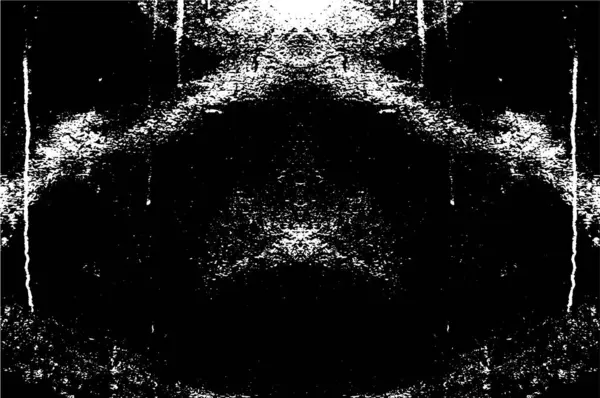 Çizik ve çiziklerle dolu siyah beyaz bir arka plan. Soyut vektör illüstrasyonu. 