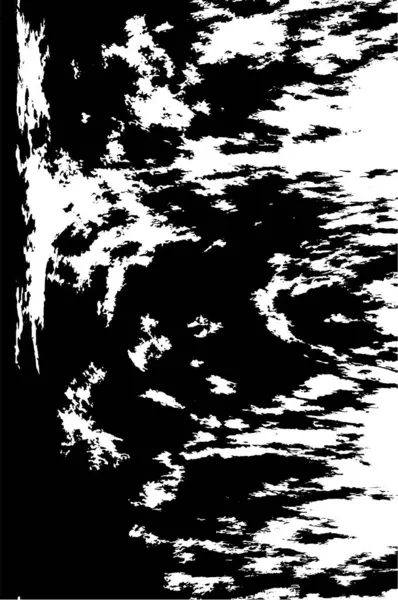 Çizik ve çiziklerle dolu siyah beyaz bir arka plan. Soyut vektör illüstrasyonu. 