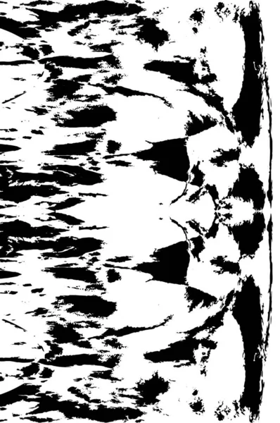 Çizik ve çiziklerle dolu siyah beyaz bir arka plan. Soyut vektör illüstrasyonu. 