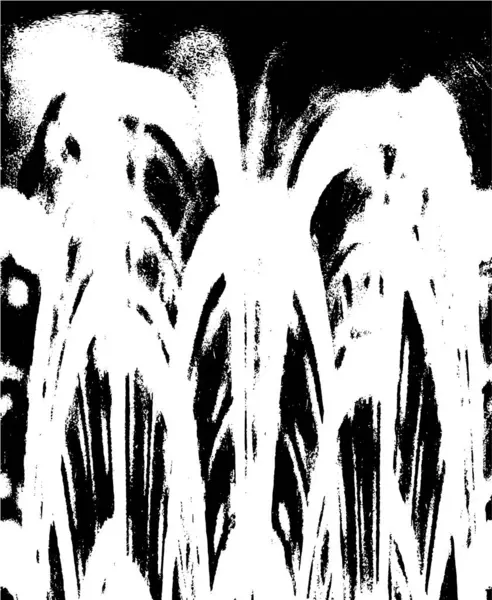 Çizik ve çiziklerle dolu siyah beyaz bir arka plan. Soyut vektör illüstrasyonu. 