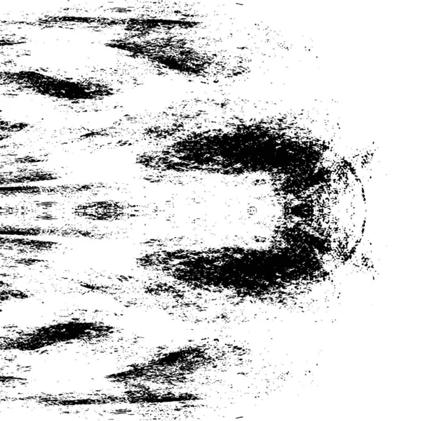 Çizik ve çiziklerle dolu siyah beyaz bir arka plan. Soyut vektör illüstrasyonu. 