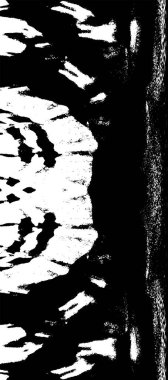 Çizik ve çiziklerle dolu siyah beyaz bir arka plan. Soyut vektör illüstrasyonu. 