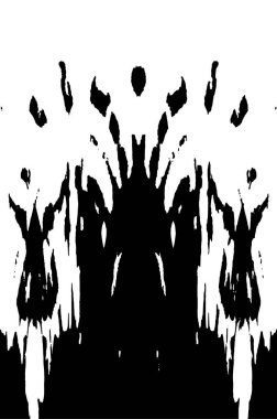 Çizik ve çiziklerle dolu siyah beyaz bir arka plan. Soyut vektör illüstrasyonu. 