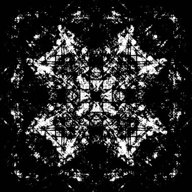 soyut grunge modern siyah beyaz desen