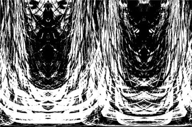 soyut grunge modern siyah beyaz desen