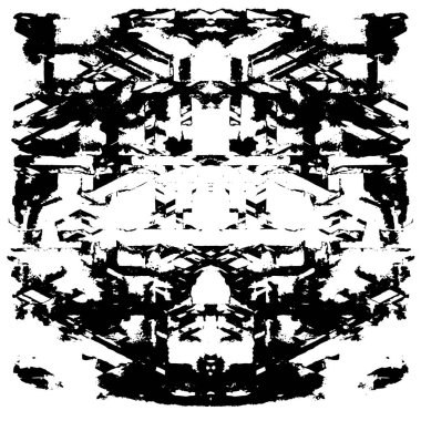 soyut grunge modern siyah beyaz desen