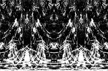 soyut grunge modern siyah beyaz desen