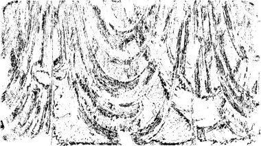 soyut grunge modern siyah beyaz desen