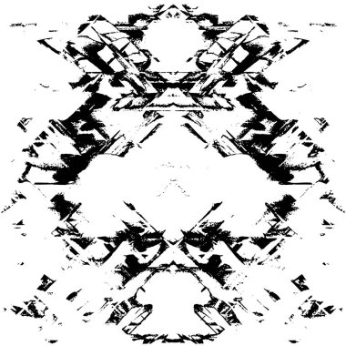 soyut grunge modern siyah beyaz desen